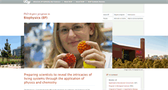 Desktop Screenshot of biophysics.ucsf.edu