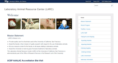 Desktop Screenshot of larc.ucsf.edu