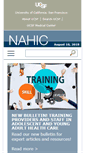 Mobile Screenshot of nahic.ucsf.edu