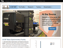 Tablet Screenshot of msf.ucsf.edu