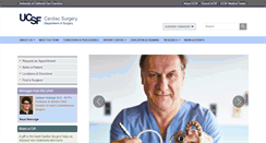 Desktop Screenshot of cardiac.surgery.ucsf.edu