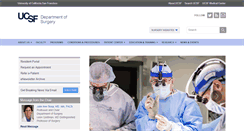 Desktop Screenshot of cohenlab.surgery.ucsf.edu