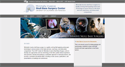 Desktop Screenshot of minimally-invasive-skull-base-surgery.ucsf.edu