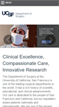 Mobile Screenshot of globalhealth.surgery.ucsf.edu