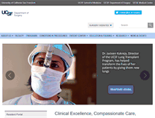 Tablet Screenshot of globalhealth.surgery.ucsf.edu