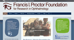 Desktop Screenshot of proctor.ucsf.edu