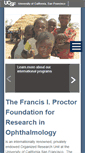 Mobile Screenshot of proctor.ucsf.edu
