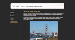 Desktop Screenshot of ansel.ucsf.edu