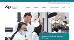 Desktop Screenshot of dentistry.ucsf.edu