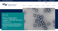 Desktop Screenshot of bms.ucsf.edu