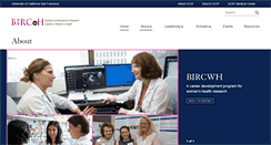 Desktop Screenshot of bircwh.ucsf.edu