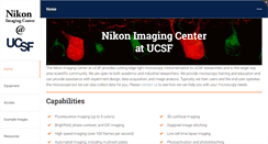 Desktop Screenshot of nic.ucsf.edu
