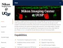 Tablet Screenshot of nic.ucsf.edu