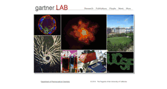 Desktop Screenshot of gartnerlab.ucsf.edu