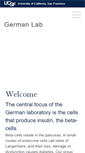 Mobile Screenshot of germanlab.ucsf.edu