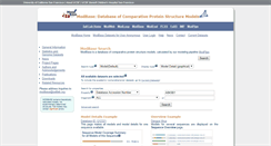 Desktop Screenshot of modbase.compbio.ucsf.edu