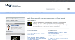 Desktop Screenshot of kanglab.surgery.ucsf.edu