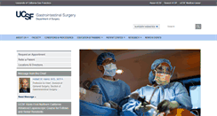 Desktop Screenshot of gi.surgery.ucsf.edu