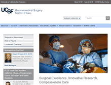 Tablet Screenshot of gi.surgery.ucsf.edu