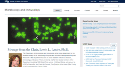 Desktop Screenshot of microbiology.ucsf.edu