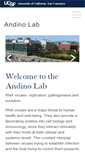 Mobile Screenshot of andino.ucsf.edu