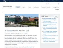 Tablet Screenshot of andino.ucsf.edu
