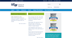 Desktop Screenshot of medschool.ucsf.edu