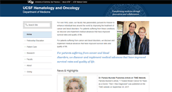 Desktop Screenshot of hemonc.ucsf.edu