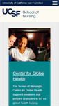 Mobile Screenshot of nursing.ucsf.edu