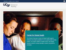 Tablet Screenshot of nursing.ucsf.edu