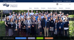 Desktop Screenshot of medicine.ucsf.edu