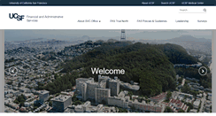 Desktop Screenshot of fas.ucsf.edu