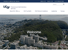 Tablet Screenshot of fas.ucsf.edu