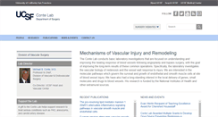 Desktop Screenshot of contelab.surgery.ucsf.edu